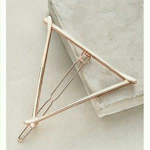 Anthropologie Triangle Hair Clip
